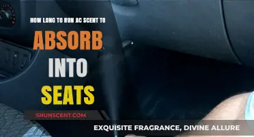 How Long Should You Run AC to Infuse Scent into Car Seats?