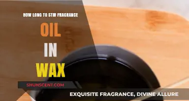 Mastering the Art of Stirring: Wax Fragrance Oil Fusion