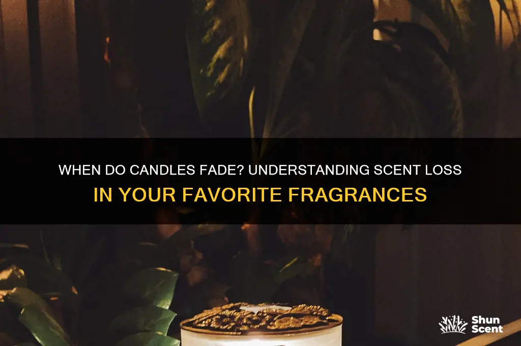 how long until candles start to lose scent