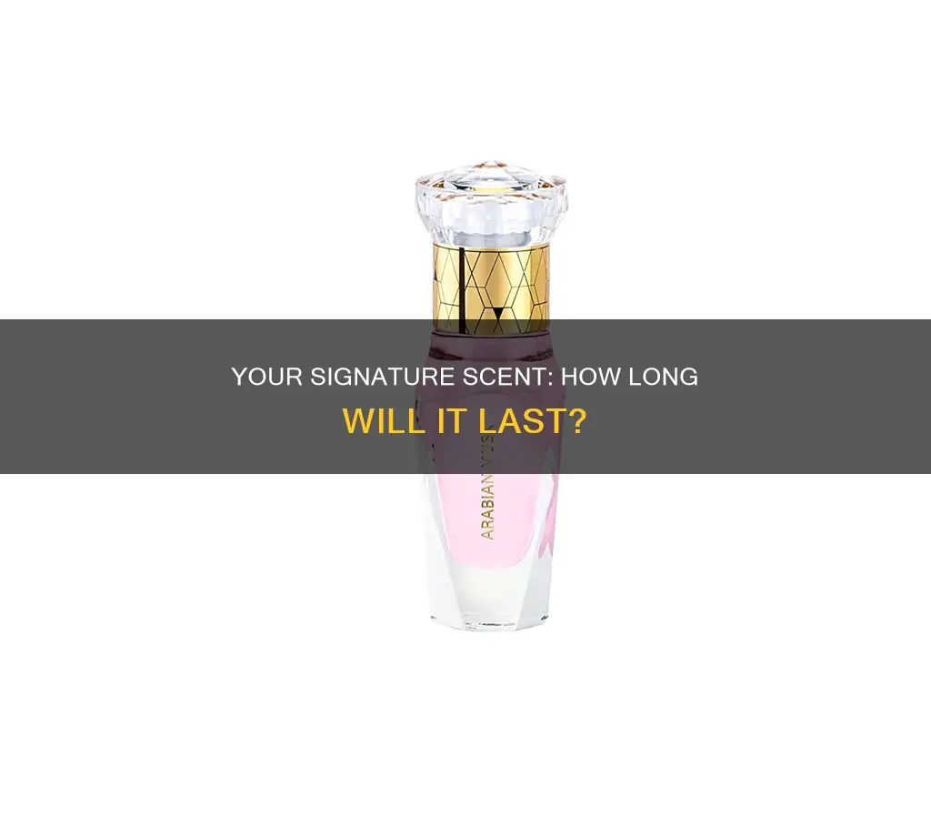 how long wil 1 ounce of perfume lst