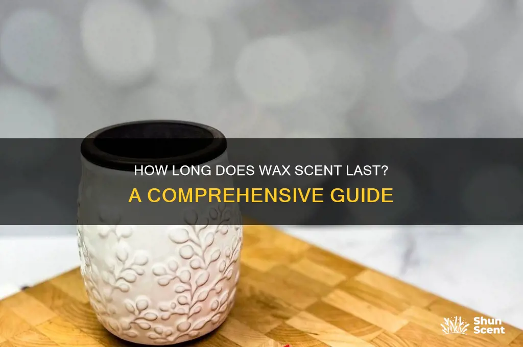 how long will wax throw scent