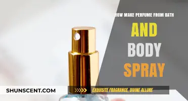 Transforming Body Spray: Crafting Your Own Perfume