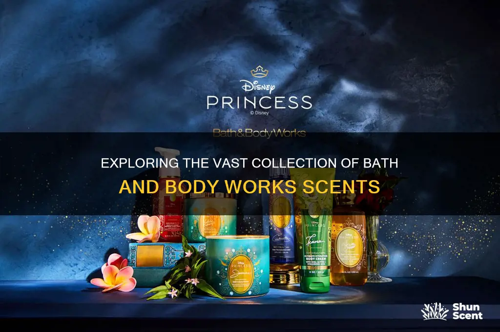 how many bath and body works scents are there