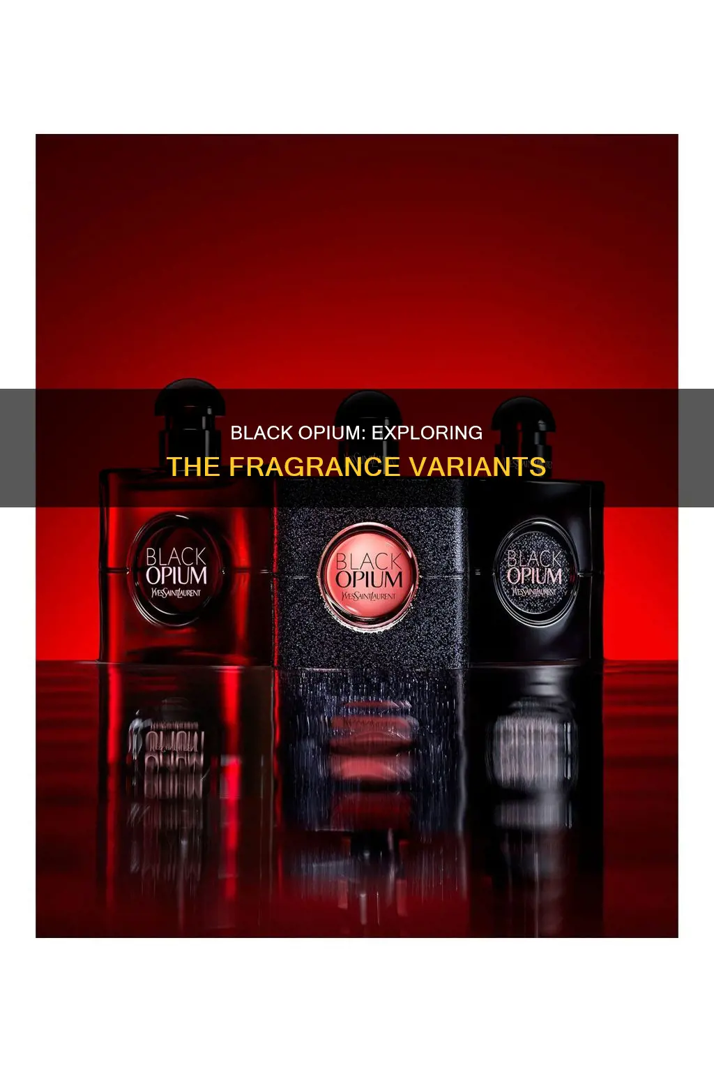 how many black opium perfumes are there