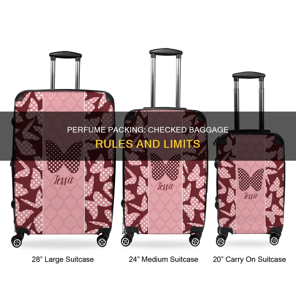 how many bottles of perfume allowed in checked baggage
