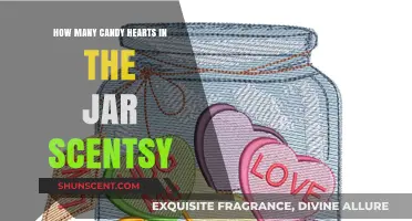Guess the Sweet Scentsy Jar: Candy Hearts Counting Challenge