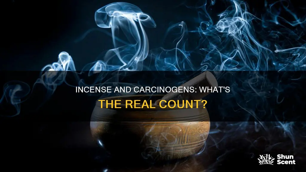 how many carcinogens in incense