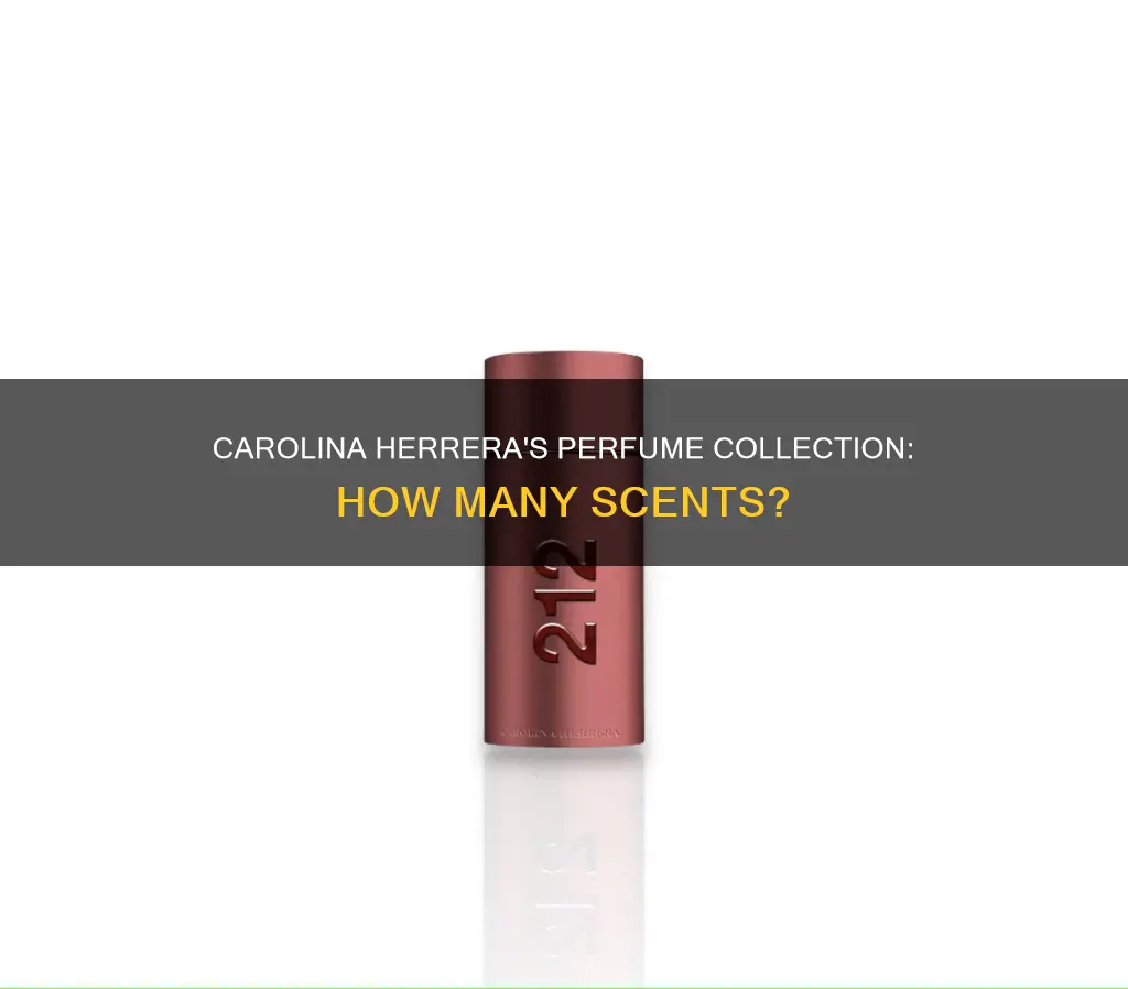 how many carolina herrera perfumes are there