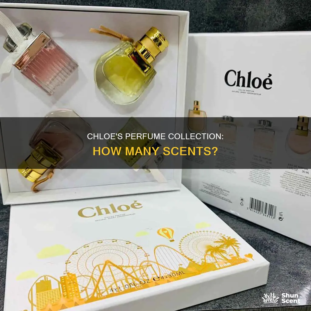 how many chloe perfumes are there