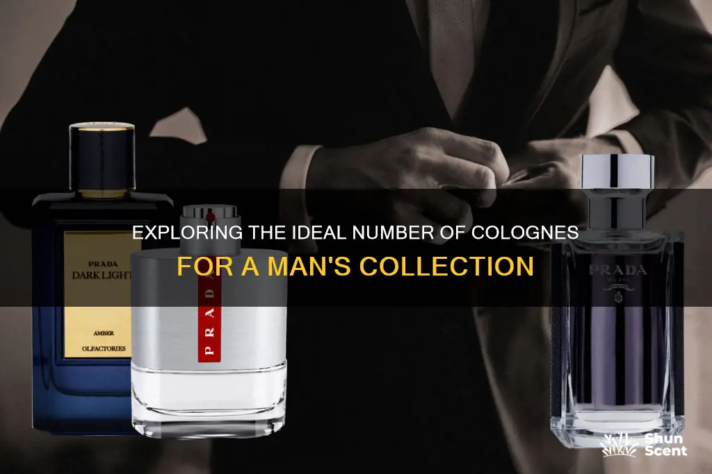 how many colognes should a man own