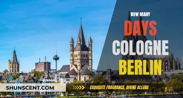 Exploring Cologne to Berlin: Travel Time and Tips