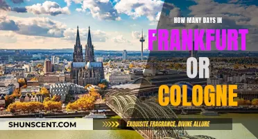 Exploring Frankfurt and Cologne: A Week-Long Adventure