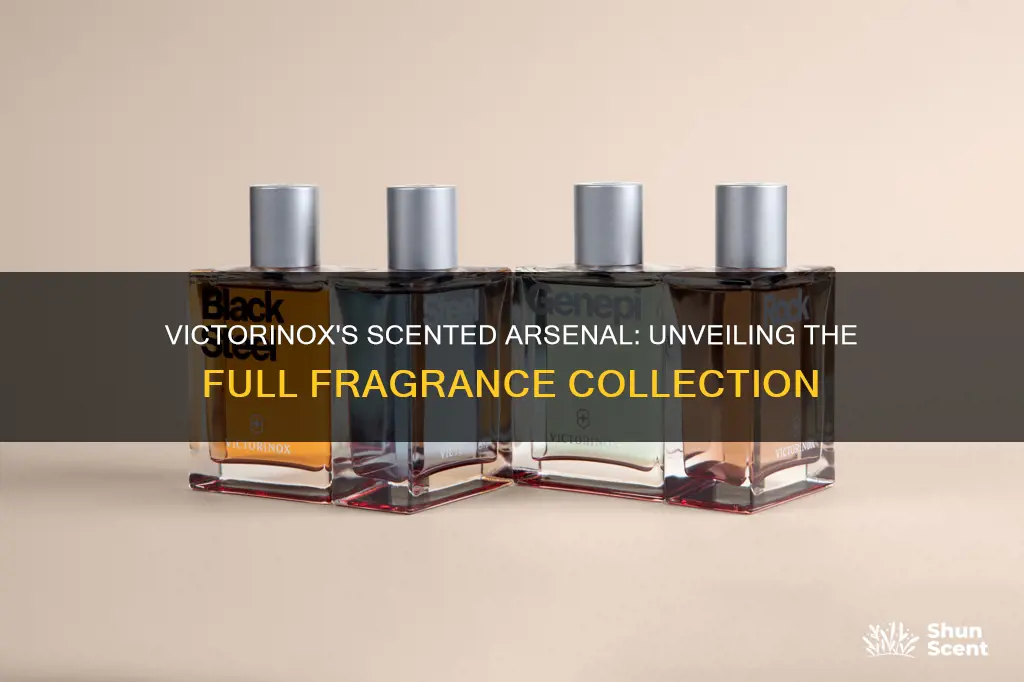 how many different fragrances does victorinox have