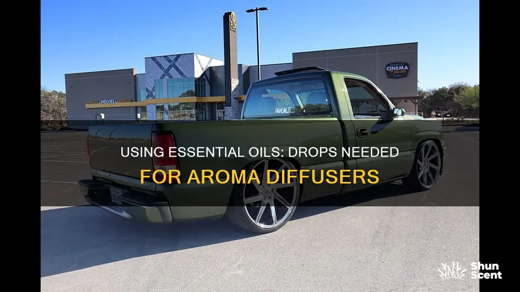 how many drops in aroma diffuser