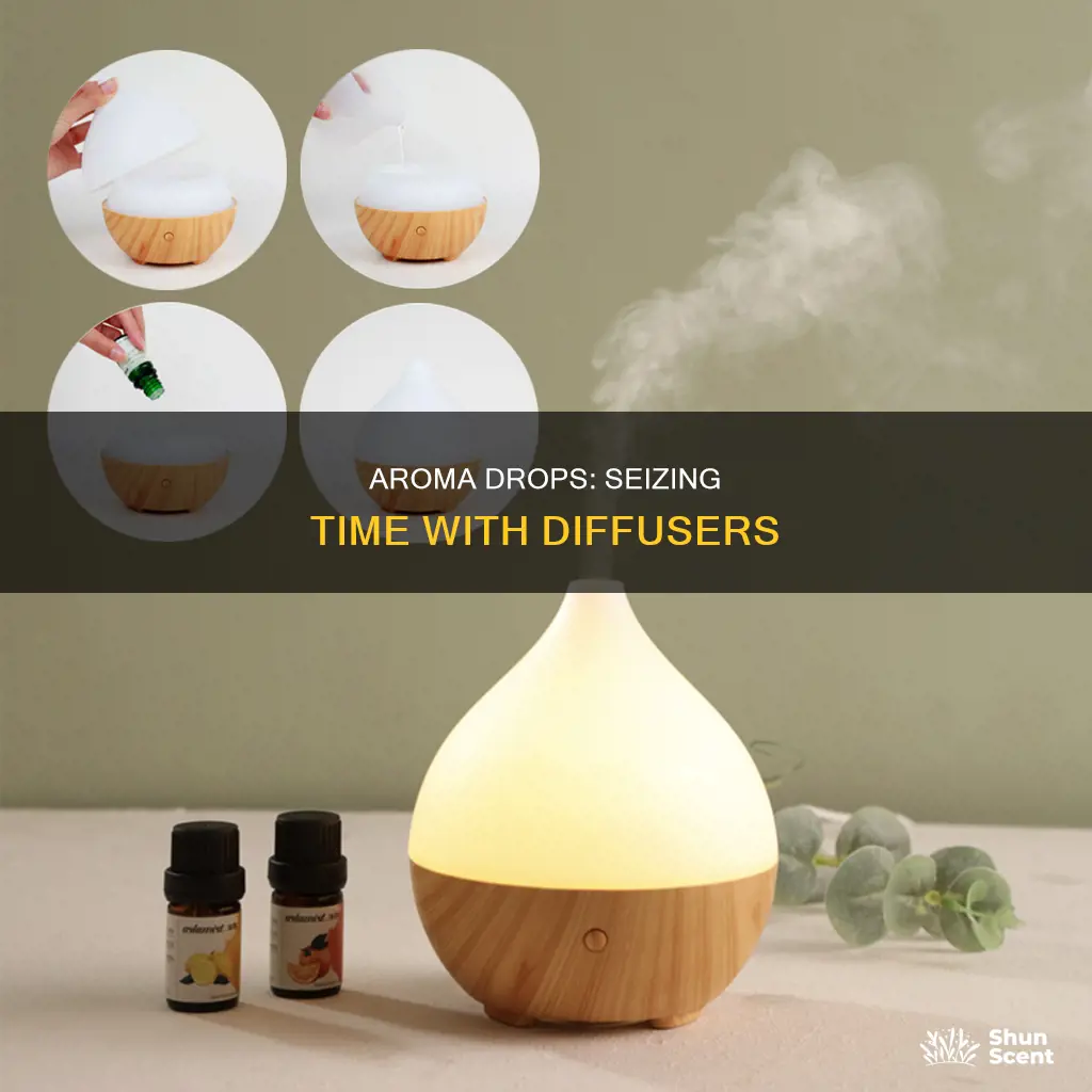 how many drops of aroma seize time in diffuser