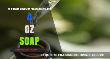 Perfect Fragrance Intensity: 4 oz Soap's Oil Drop Guide