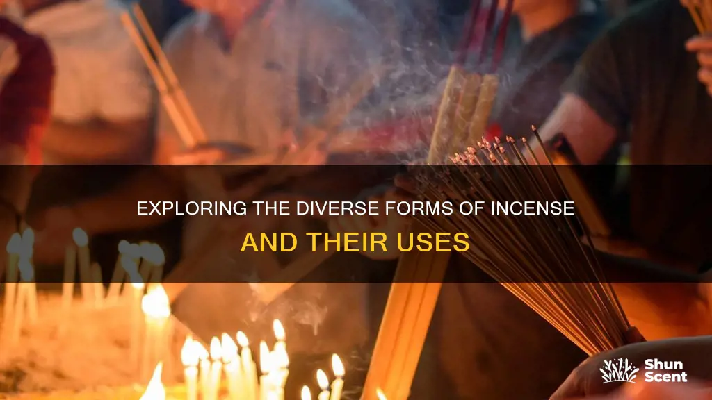 how many form of incense are there