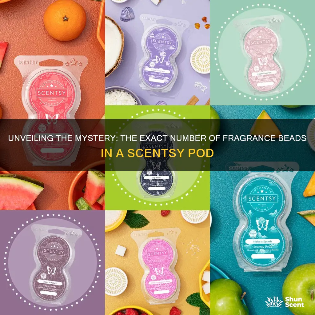 how many fragrance beads are in a scentsy pod