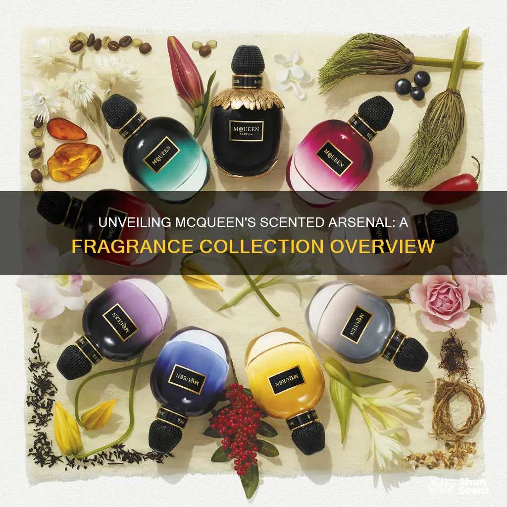 how many fragrances are in mcqueen collection