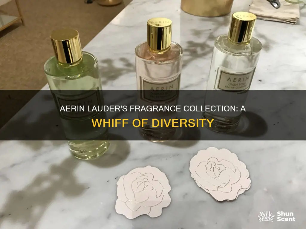 how many fragrances are represented in the aerin lauder line