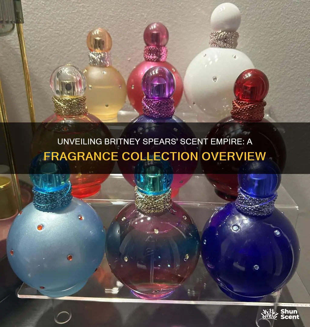 how many fragrances does britney spears have