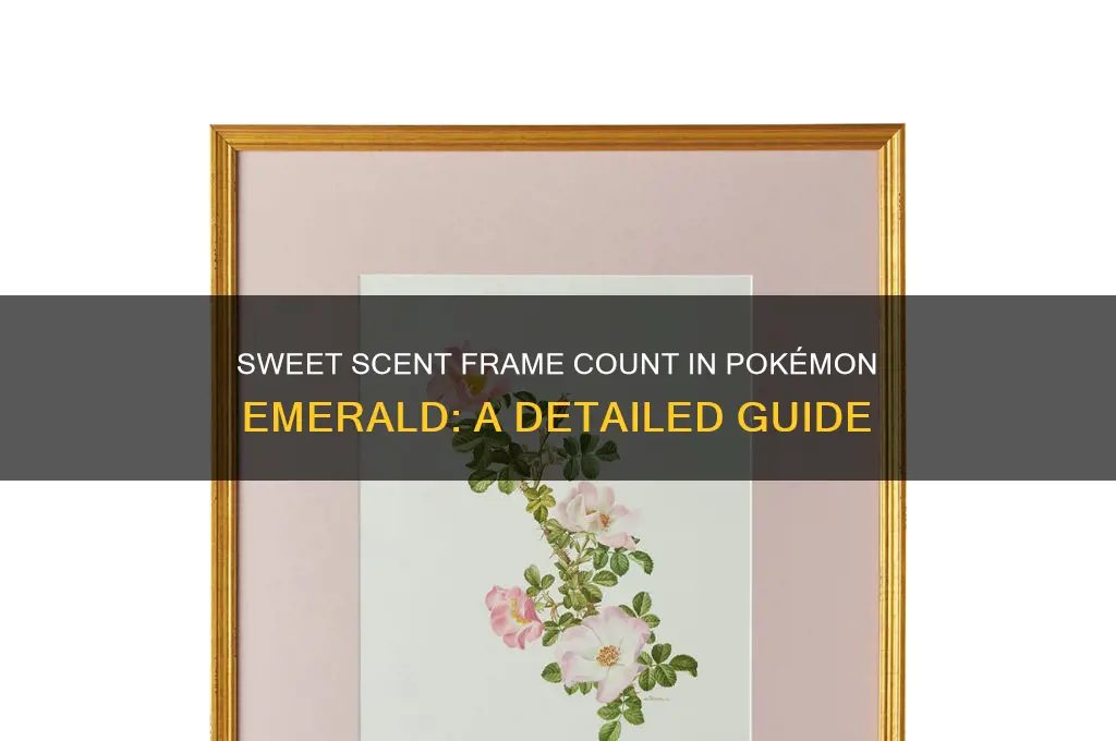 how many frames is sweet scent in emerald