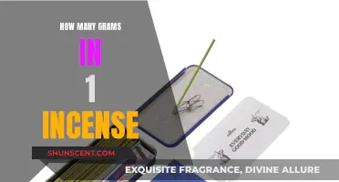 Incense Weight: How Much Does One Stick Weigh?