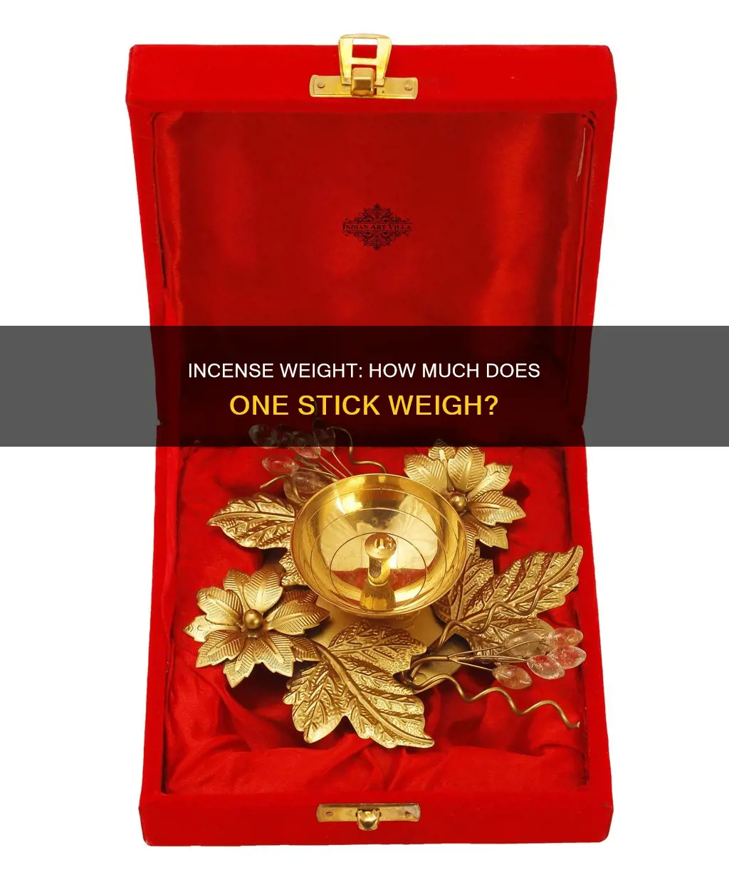 how many grams in 1 incense