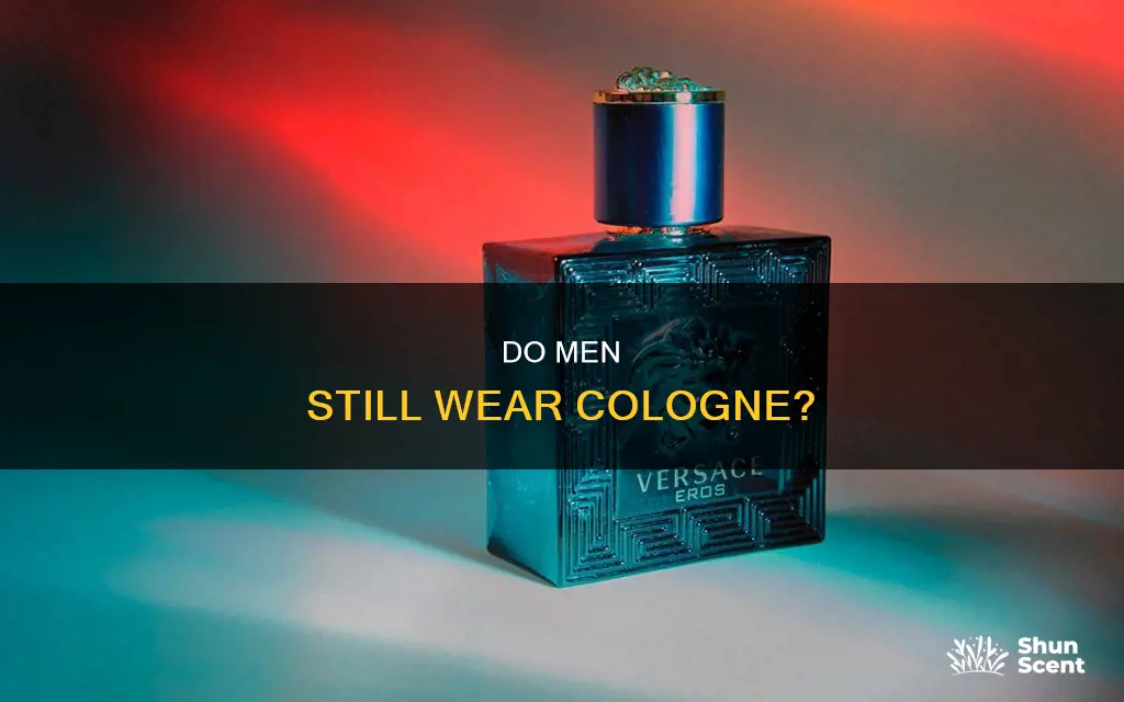 how many guys wear cologne