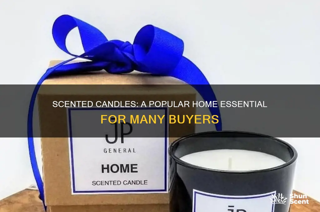 how many have bought scents candle for their home
