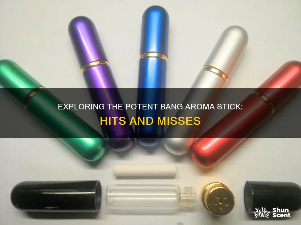 how many hits are in a bang aroma stick