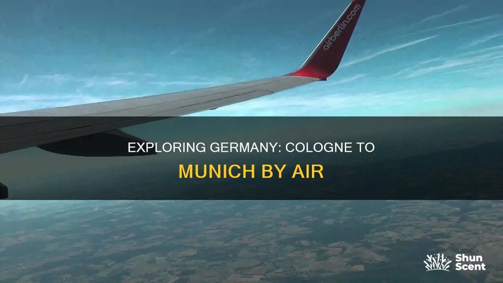 how many hours flight from cologne to munich germany