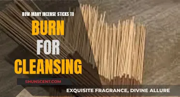 Cleansing With Incense: How Many Sticks Should You Burn?