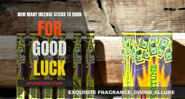 Burning Incense for Luck: How Many Sticks Do You Need?