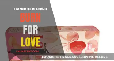 Burning Incense for Love: How Many Sticks Do You Need?