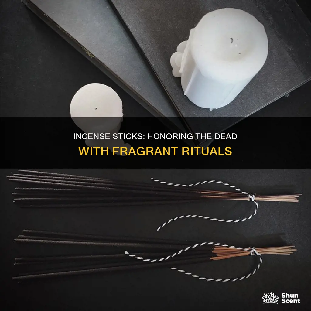 how many incense sticks to burn for the dead chinese
