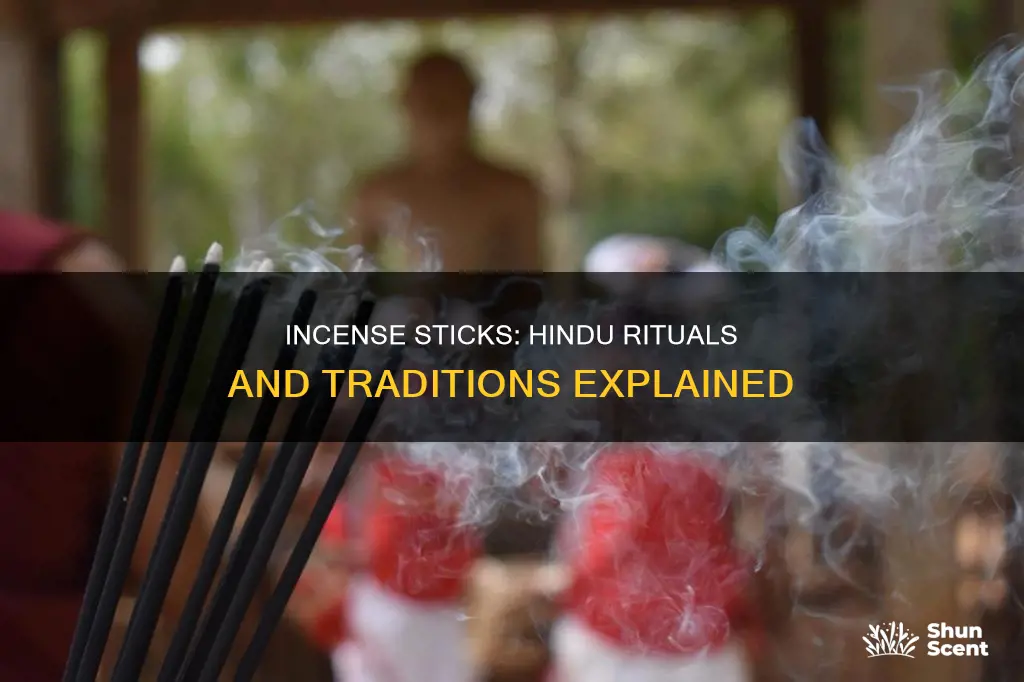 how many incense sticks to burn in hinduism