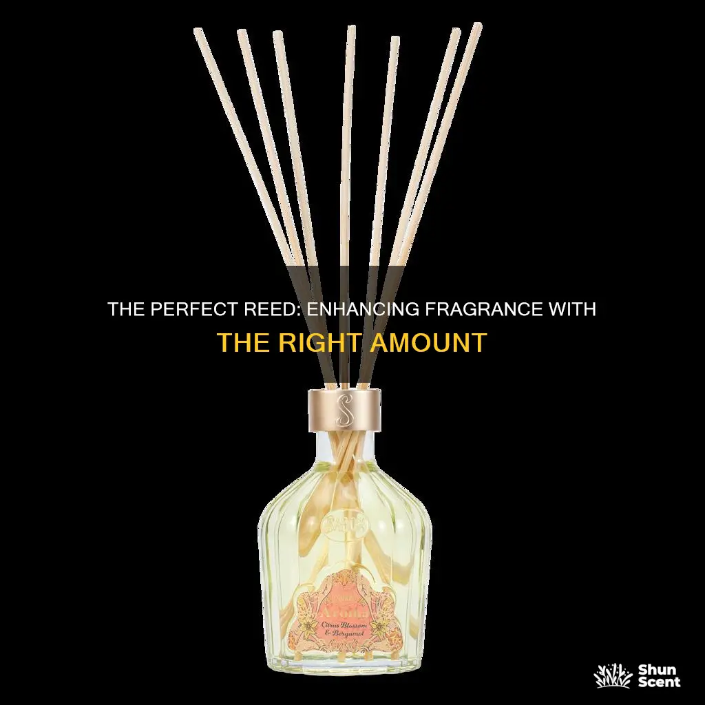 how many inches reed to use with 250ml bottle fragrance