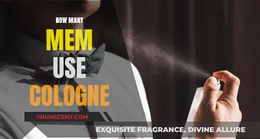 Exploring the Number of Men Who Wear Cologne