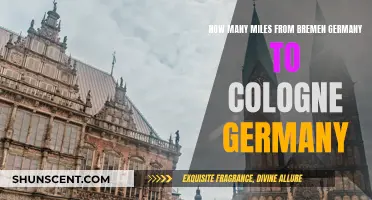 Exploring Germany: Miles Between Bremen and Cologne