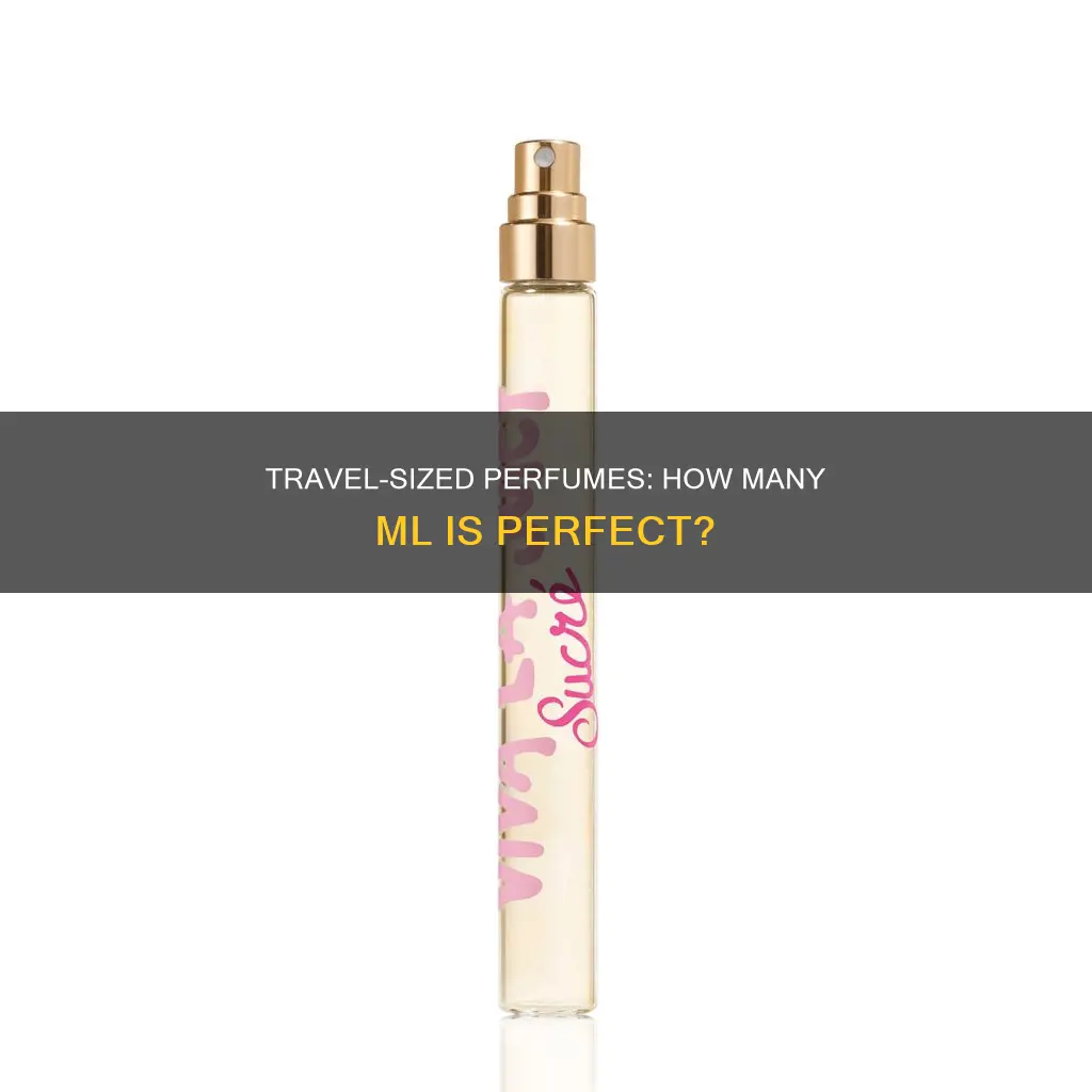 how many ml is a travel size perfume