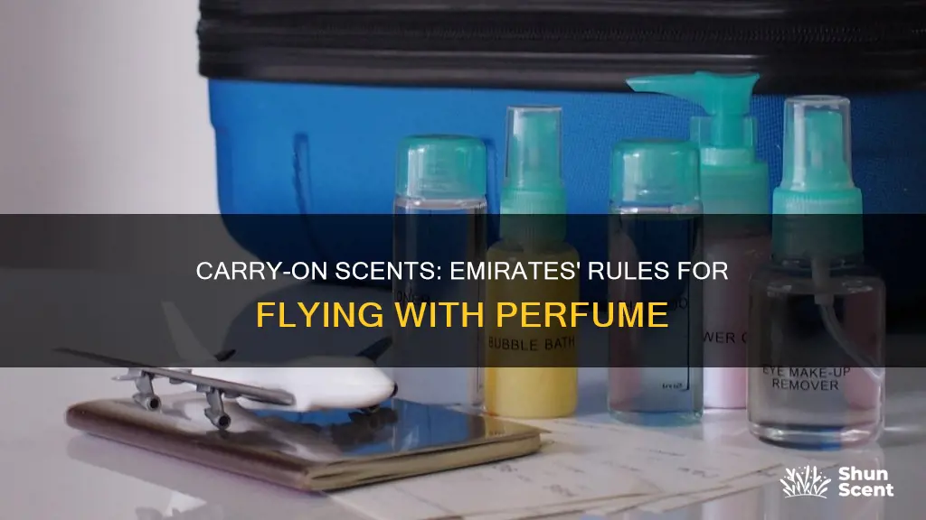 how many ml perfume allowed on airplane emirates