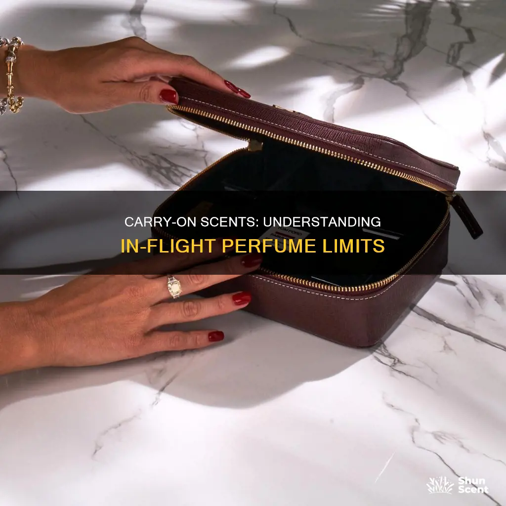 how many ml perfume allowed on plane