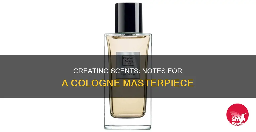 how many notes are needed to make cologne