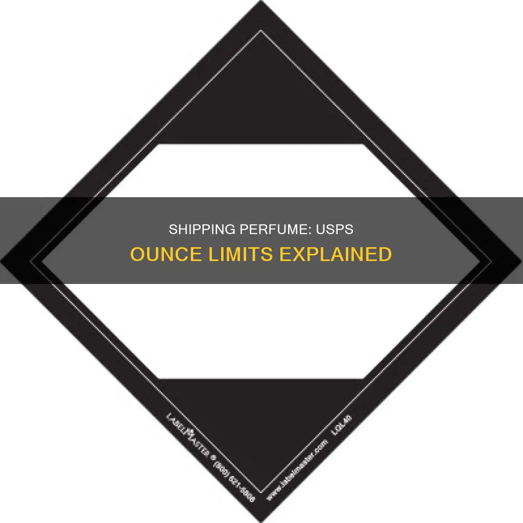 how many ounce of perfume be ship by usps