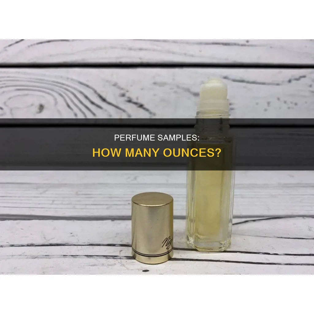 how many ounces in a perfume sample