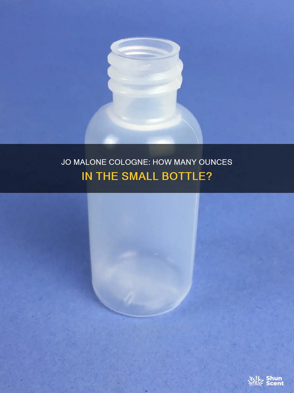 how many ounces is jo malone small cologne