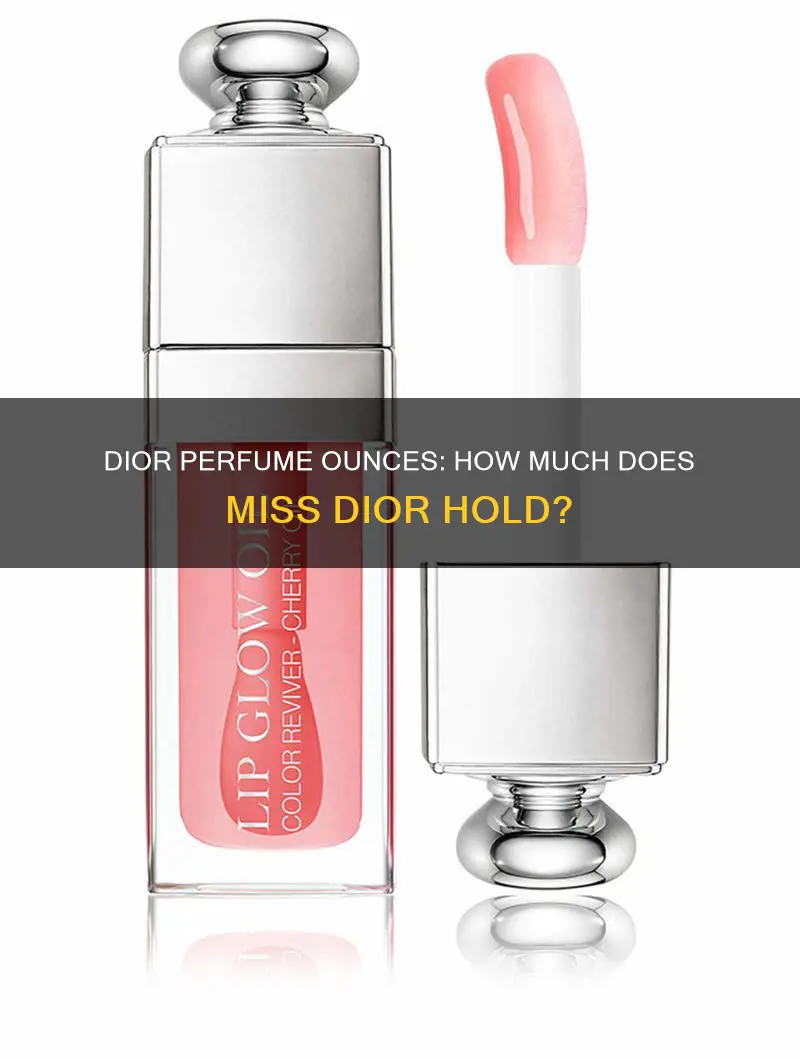 how many ounces is the miss dior perfume
