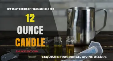 Perfect Fragrance Intensity: Ounces of Oil for 12-Ounce Candles