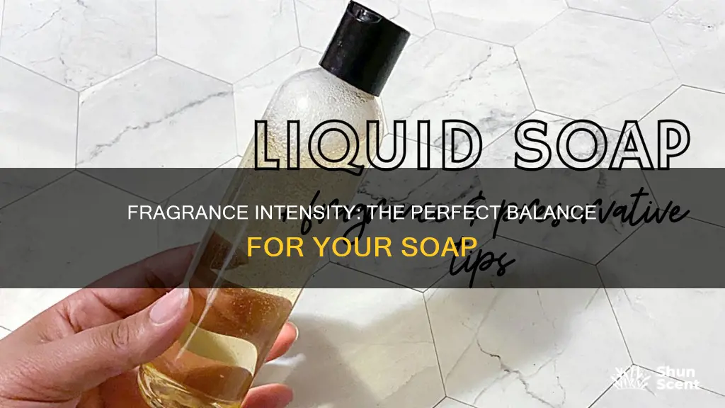 how many ounces of fragrance per pound of soap